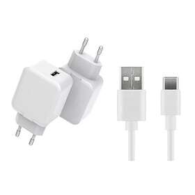 CoreParts MBXUSB-AC0012 USB-C Wall Charger with USB-C to USB-A Cable 12W