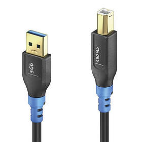 PureLink FI-U200-030-PCK USB-A till USB-B USB 2.0 480 Gbit/Sek 3 m