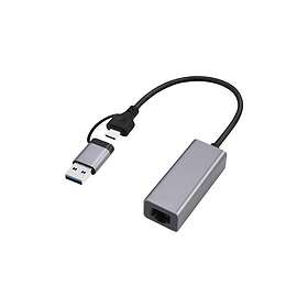 Gembird A-USB3AC-LAN2G-01 Verkkoadapteri USB 3.1 Gen 1 10/100/1000/2500Base-T x 