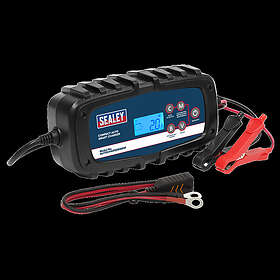 Sealey 650HF Compact Auto Smart 6.5A Battery Charger 6V or 12V