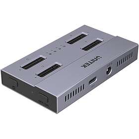 Unitek Station d'accueil Usb4 4-Bay Usb4-Dock pour M.2 Ssd S1243BGY01-EU