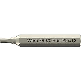 Wera 5058109001 Hex Plus Micro Tournevisse 1.3mm 1pcs