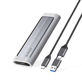 Orico 6942227137753 M.2 NVMe/NGFF Diskadapter USB-C til USB-C/USB-A 6Gbps/10Gbps