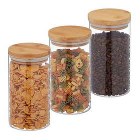RXS Förvaringsburk 1000ml 3-Pack Set Glas -10039479
