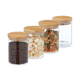 RXS Förvaringsburk 750ml 4-Pack Set Glas -10039500