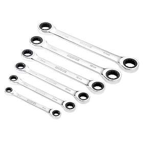 Draper 8231BSMM/6 Double Ratchet Ring Spanner Set 6pcs