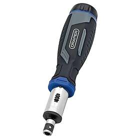 Draper 200/S9 Ratchet Screwdriver and 13pcs Bit Set