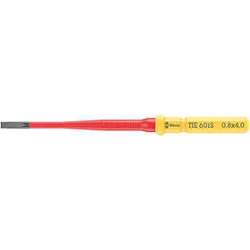 Wera 5006507001 VDE Insulated Slotted Screwdriver 4x154mm