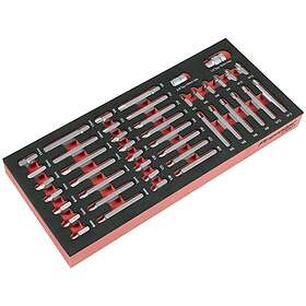 Sealey TBT60 Screwdriver Bit Set 44pcs