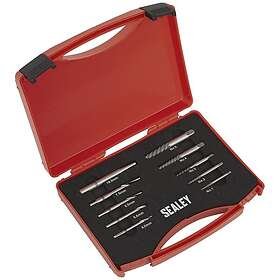 Sealey AK8187 Step Drill Screw and Bolt Extractor Set 10pcs