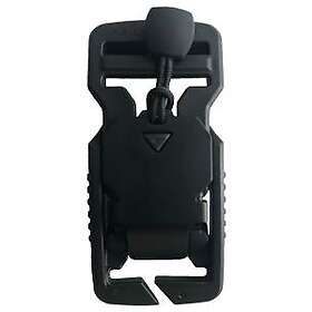 Fidlock V-Buckle 25 Split Bar Black Flap + Pull Tab