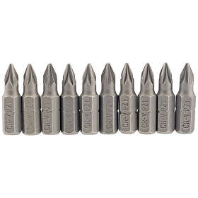 Draper 64047 Screwdriver Bit 25mm 10pcs