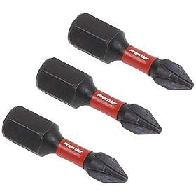 Sealey AK8204 Phillips Screwdriver Bits 25mm 3pcs