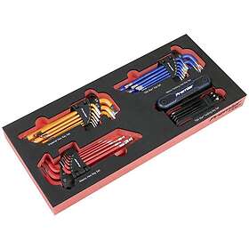 Sealey TBT62 Hex and Torx Key Set 43pcs
