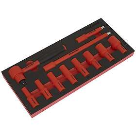 Sealey TBTE01 Socket Set 3/8" 11pcs