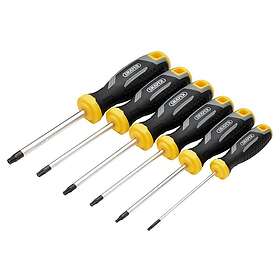 Draper 200/S5 Soft Grip Security Torx Screwdriver Set 6pcs
