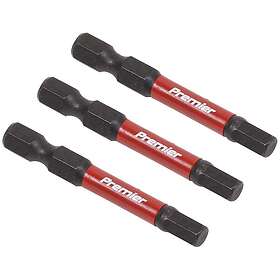 Sealey AK8238 Hexagon Screwdriver Bits 3pcs