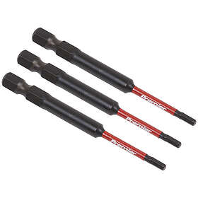 Sealey AK8260 Hexagon Screwdriver Bits 2.5mm 3pcs