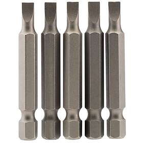 Draper 64270 Slotted Screwdriver Bit 4.5mm 50mm 5pcs