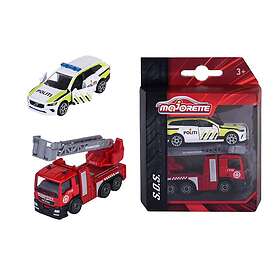 Dickie Toys Emergency Vehicle 2-pack
