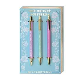 Portico Designs Bronte Sisters Ballpoint Pen 3-pack