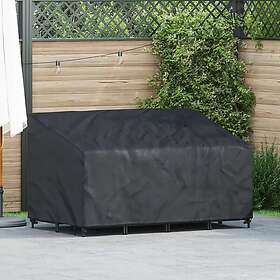 vidaXL Hagebenktrekk 160x100x61/89cm 4105963