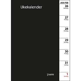 7.Sans Ukeplanlegger Refill 2026 A5