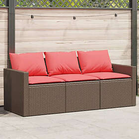 vidaXL Hage-sofa (3-Seter) 366348