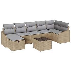 vidaXL Ensemble de canapés avec coussin 7 Pièces 3360641