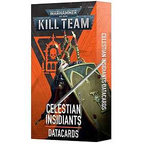 Warhammer Kill Team Celestian Insidiants Datacards