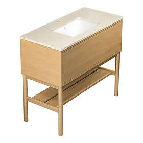 Gustavsberg Ducentic Vanity Cabinet 100cm Beige (GB71DCVU10ARCC11LF)