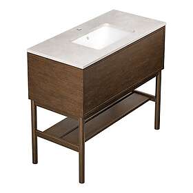 Gustavsberg Ducentic Vanity Cabinet 100cm Brun (GB71DCVU10AWSG11LF)