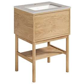 Gustavsberg Ducentic Vanity Cabinet 60cm Polar Grey (GB71DCVU60ARSG11LF)