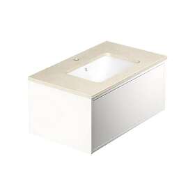 Gustavsberg Ducentic Vanity Cabinet 80cm White (GB71DCVU80DHCC1100)