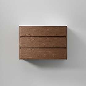 INR Terra Badrumsskåp 100cm Mörk ek (394338)