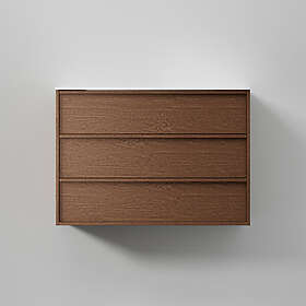 INR Terra Badskåp 100cm Mörk ek (394938)