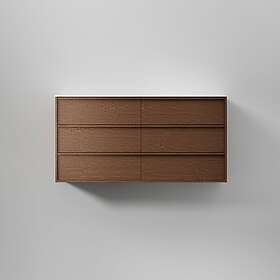 INR Terra Badrumsskåp 140cm Mörk ek (395238)