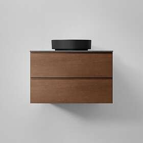 INR Badekabinett 80cm Mørk eik (383938)