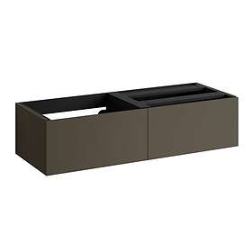 VikingBad MIE Demi Trend Vanity Cabinet 120cm Brun (119297)