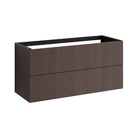 VikingBad Mie Rille Vanity Cabinet 140cm Dark Oak (118871)