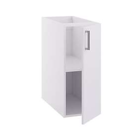 Linn Bad Underskap 1 dør for Vaskerom Hvit Matt / 30cm 7008500