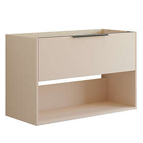 Dansani Mido+ Classic Badegavlskap 100cm Sand Matt (N26-1034)