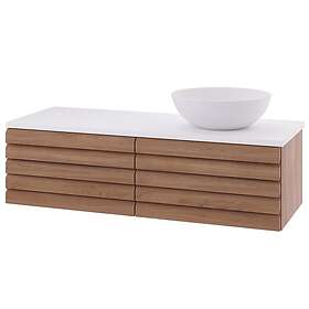 Linn Bad Selma Badskap 120cm Natur Eik (160512STH)