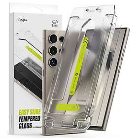 Ringke Easy Slide Hærdet glas skærmbeskytter for Samsung Galaxy S24 Ultra (2-pac