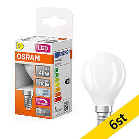 Osram E14 P45 4000K 400lm 3.4W 6-pack
