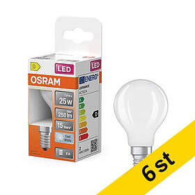 Osram P45 E14 4000K 250lm 1.8W 6-pack