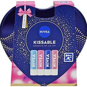 Nivea Kissable Moments of Lip Joy Gavesett (4pc)