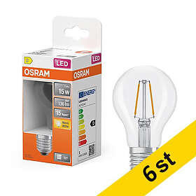 Osram A60 2700K 136lm 1W 6-pack