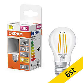 Osram G45 2700K 5.5W 6-pack