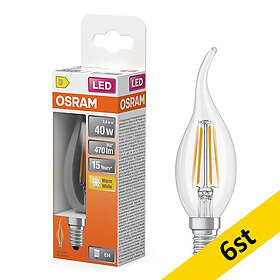 Osram E14 C35T 2700K 470lm 3.4W 6st